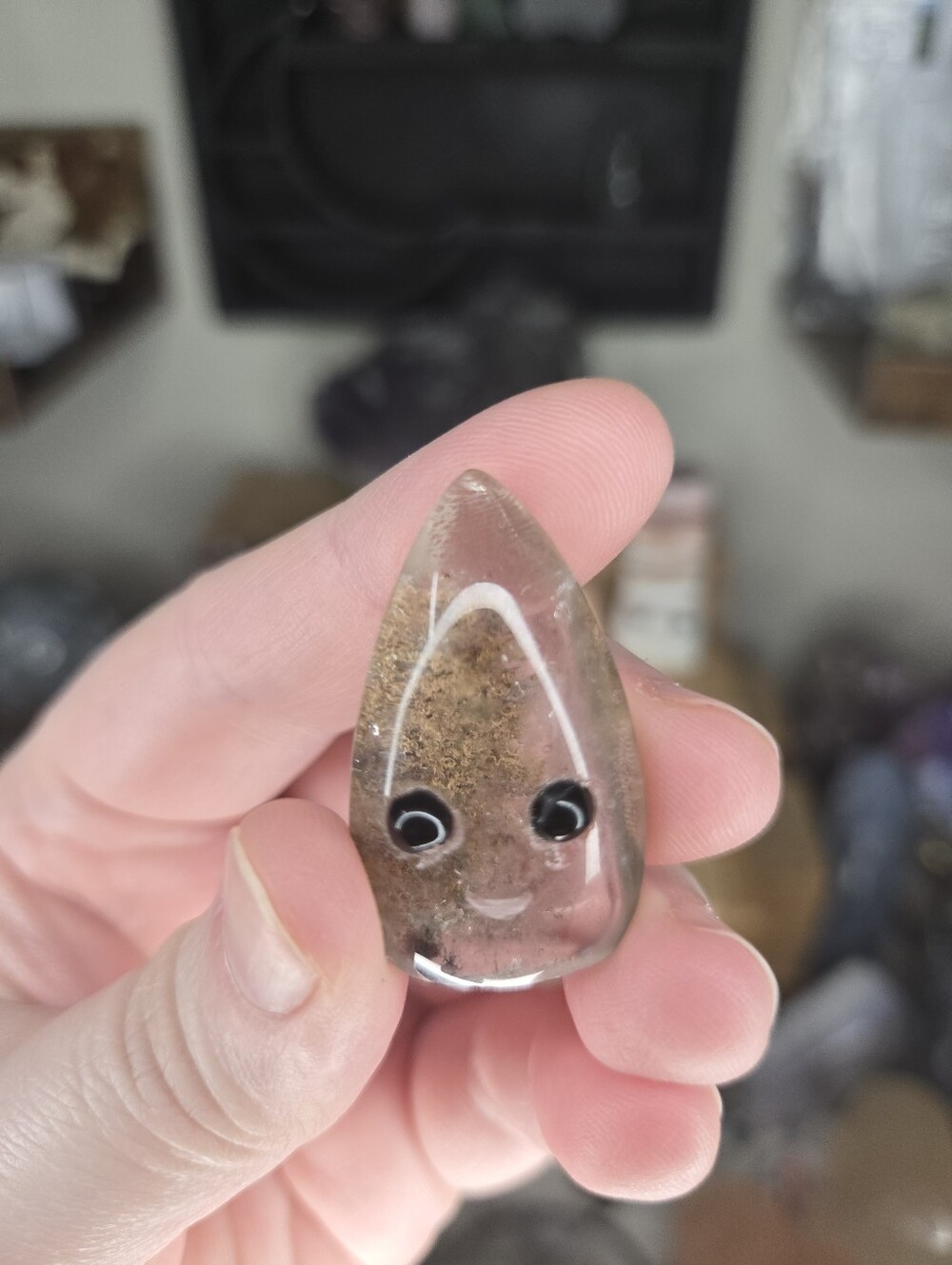 Garden Quartz G "Conehead" Crystal Buddy